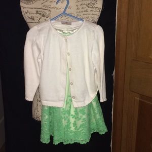 Hanna Andersson Jacket 90 & Cherokee Dress 3